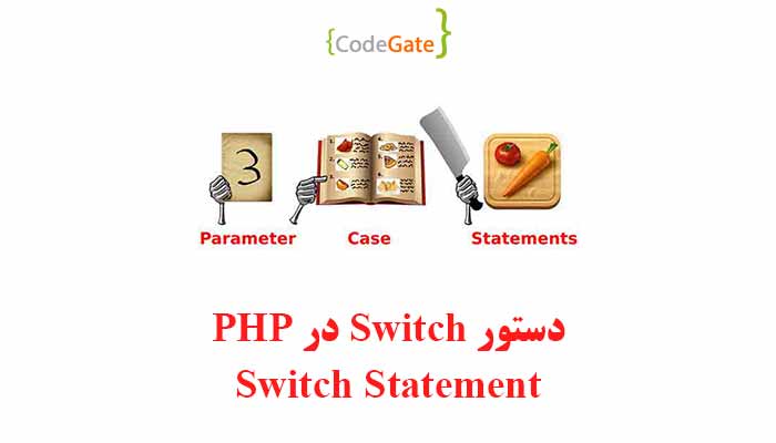 دستور switch در PHP